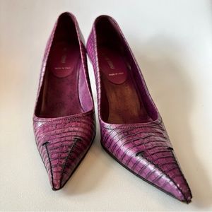 Miu Miu Purple Pointed Toe Pumps - Size 37